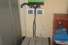 Inverter & its batteries at the Vice-Chancellor's Office-FUNAAB