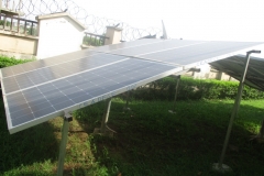 Solar Panel for Inverters at the CEADESE Administrative Building