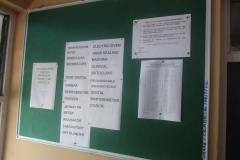 NoticeBoard 1 at the CEADESE PBST Laboratory