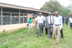 Prof. F. K. Salako on Visitation to CEADESE Poultry Houses