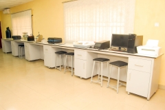 A part of interior view of the Laboratory