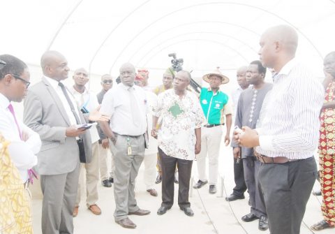 VC Applauds CEADESE As He inspects newly installed facilities