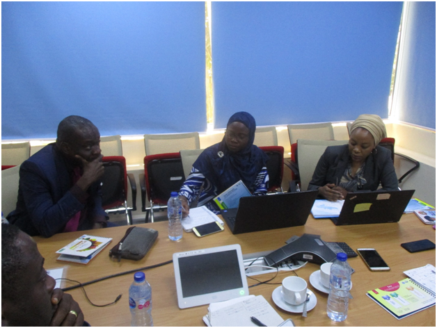Cross section of the VC, Prof Felix Kolawole Salako and World Bank team
