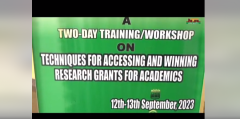 Bamidele Olumilua University of Education ,Science and Technology organizes Two-day training-workshop on techniques for accessing and winning research grants for academics