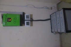 Inverter & its batteries_Agricultural Economics Laboratory at the COLAMRUDS-FUNAAB