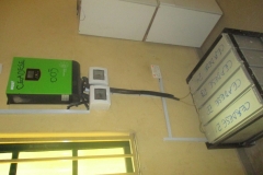 Inverter & its batteries_Environmental Systems Laboratory at the Environmental Management and Toxicology Dept.